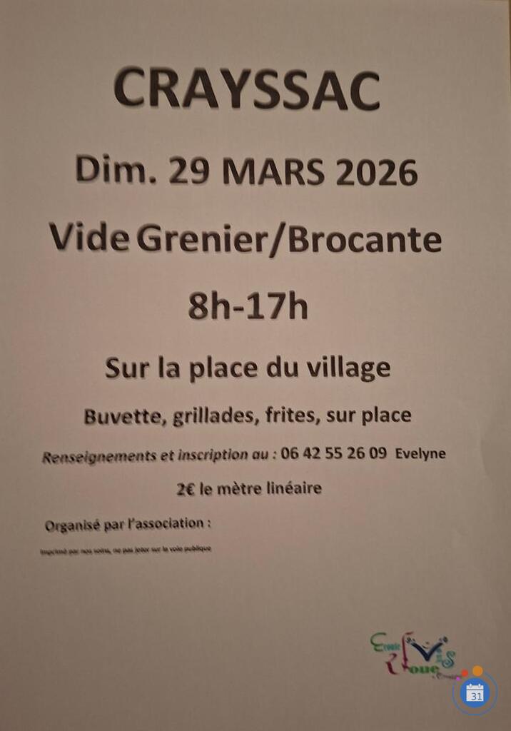 Image Vide Grenier Brocante de Printemps (photo 1)
