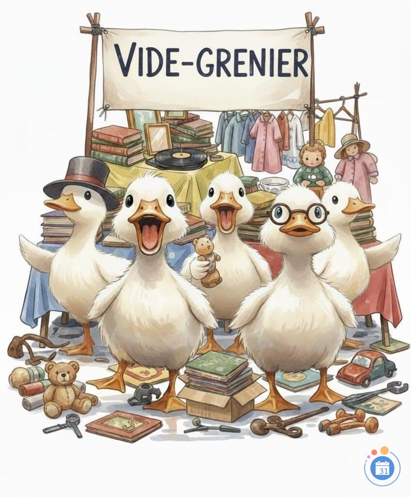 Image Vide greniers à Bligny-En-Othe avec l'Assoc. Les Canetons (photo 1)