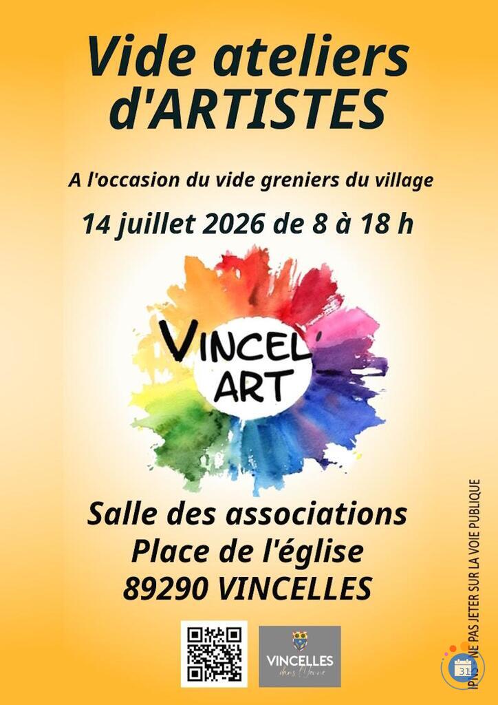 Image vide ateliers d'artistes Vincel'Art (photo 1)