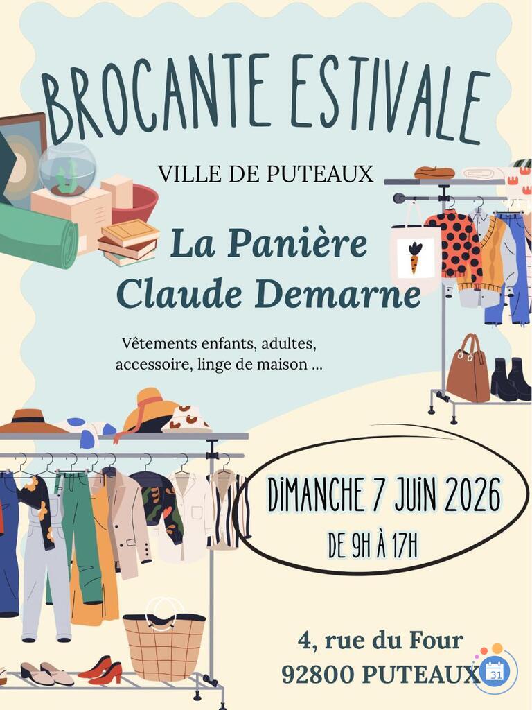 Image Brocante annuelle d'association La panière Claude Demarne (photo 1)