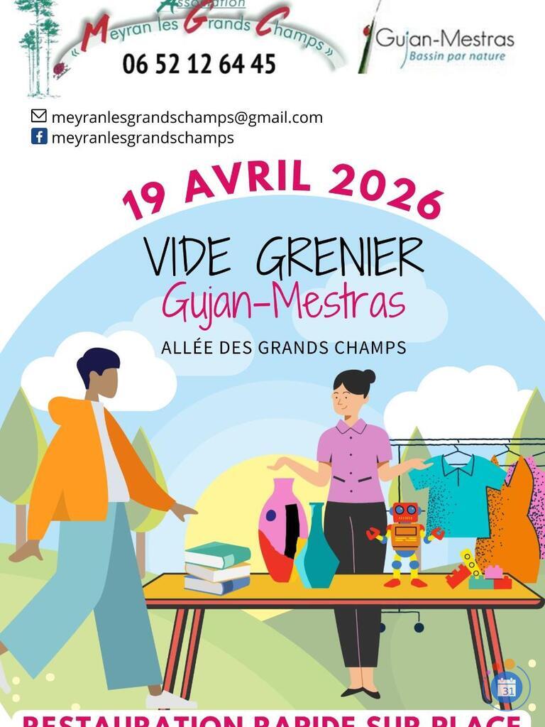 Image Vide Grenier Meyran Les Grands Champs' (photo 1)