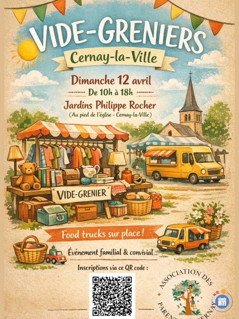 Image Vide grenier Cernay-la-ville (photo 1)