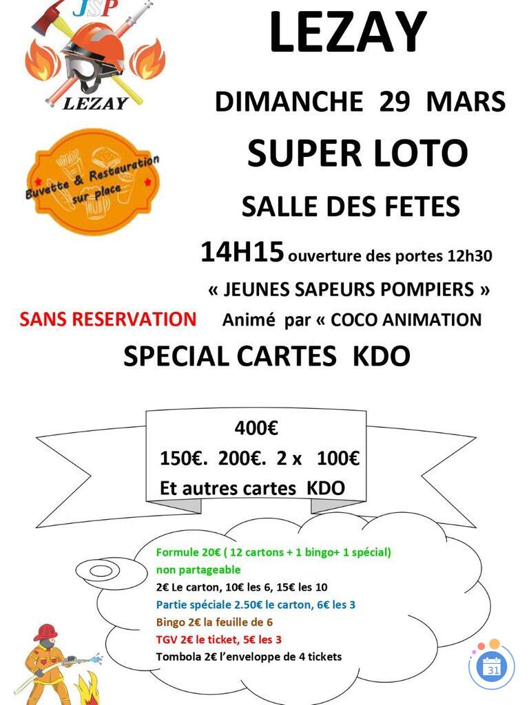 Image loto' JSP LEZAY animé par COCO ANIMATION' (photo 1)