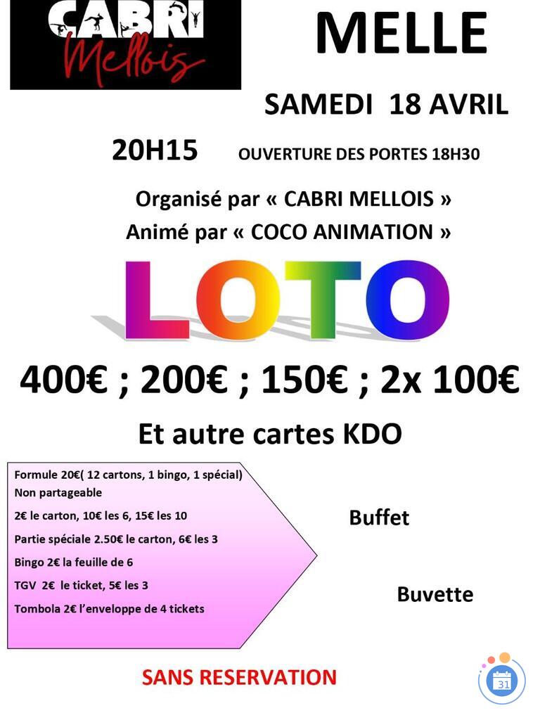 Image Loto'cabri mellois, animé par coco animation' (photo 1)