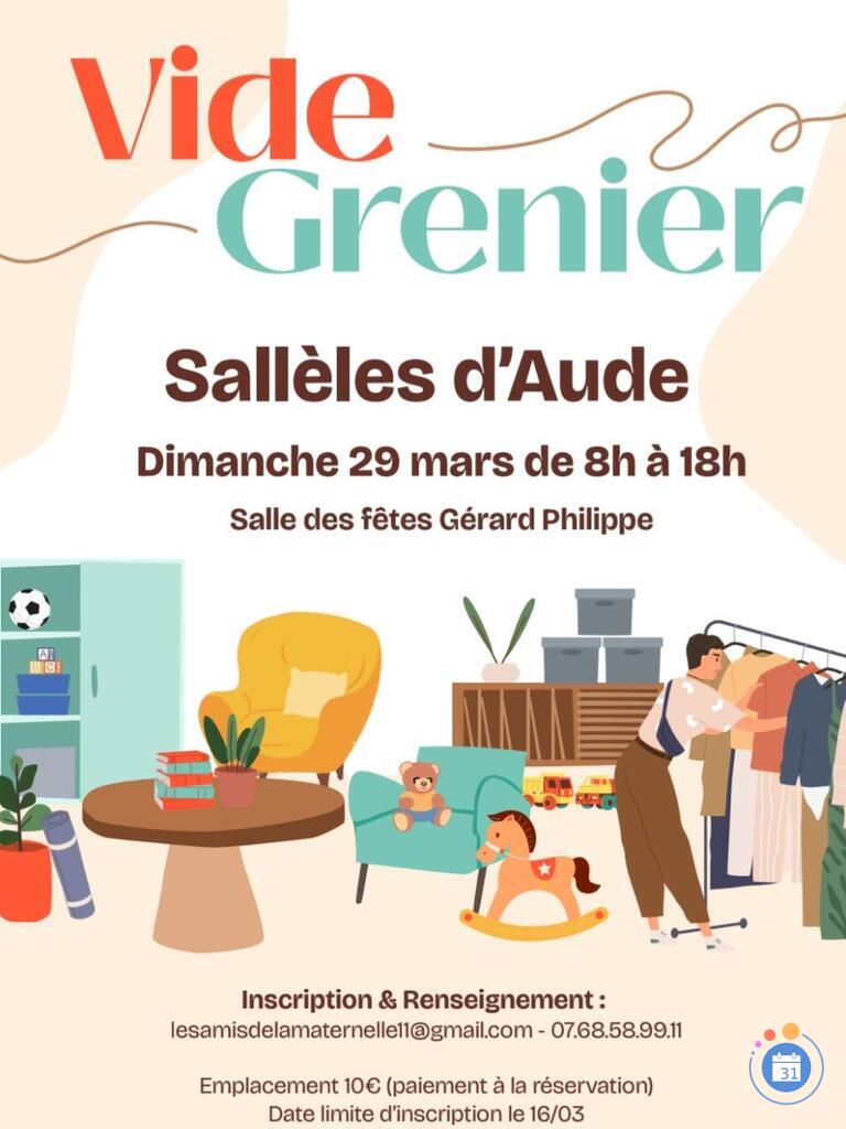 Image Vide grenier des Amis de la maternelle (photo 1)