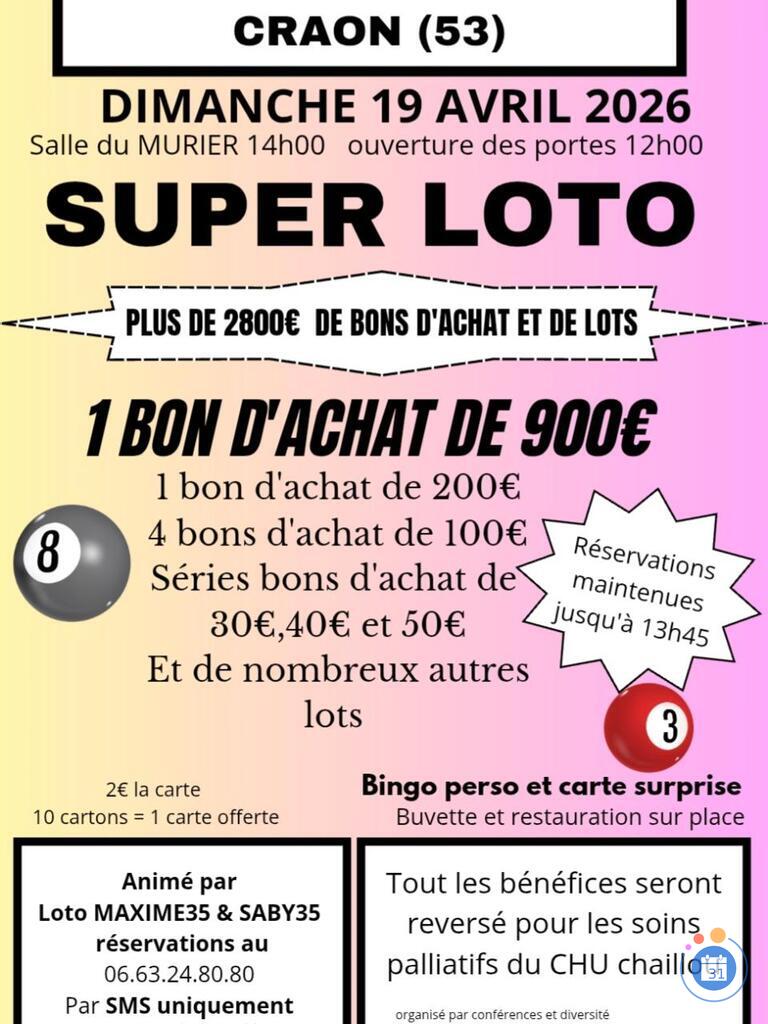 Image Super loto pour le CHU chaillou (photo 1)