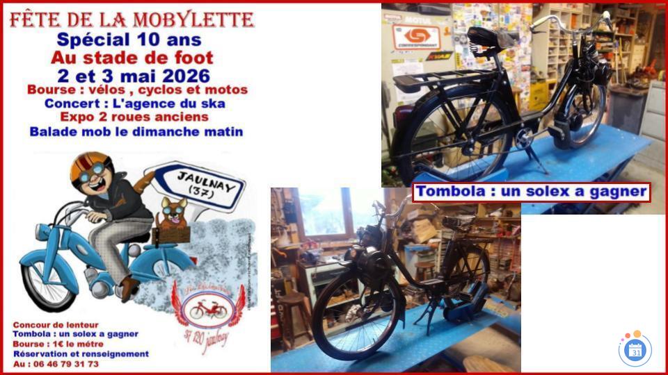 Image Fête de la Mobylette Jaulnay 37 (photo 1)