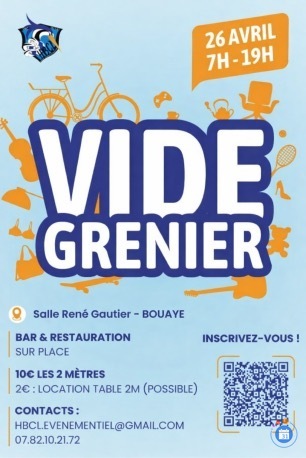 Image 1er Vide Grenier du HBC du LAC à Bouaye (photo 1)