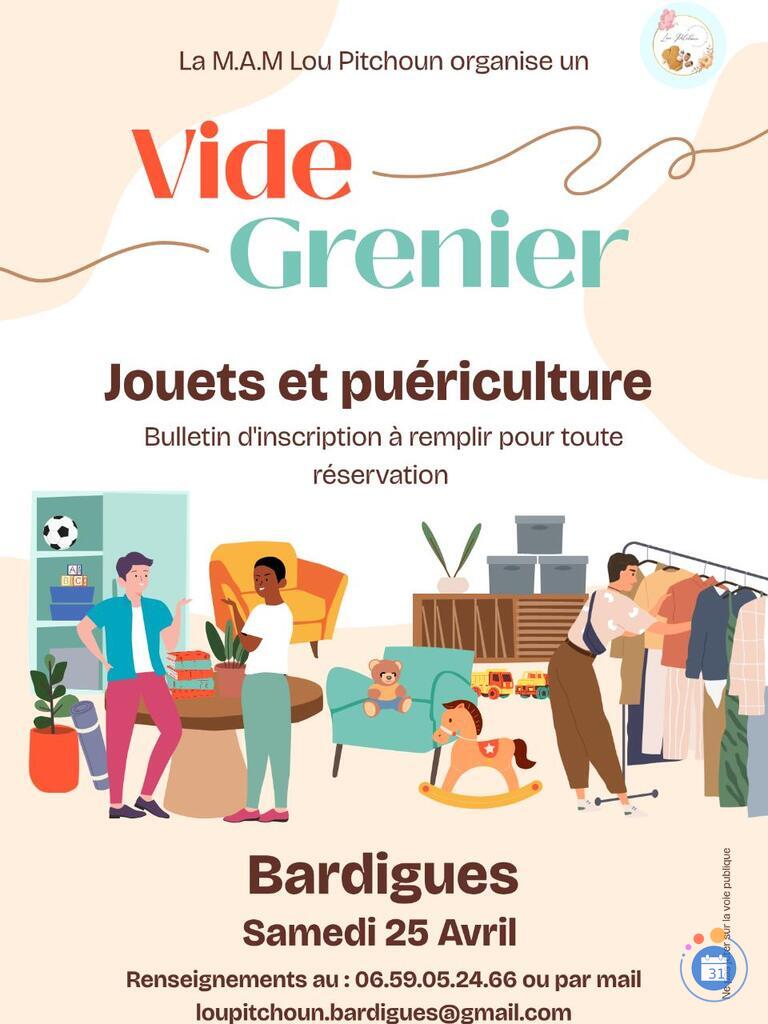 Image Vide grenier, jouets et puériculture (photo 1)