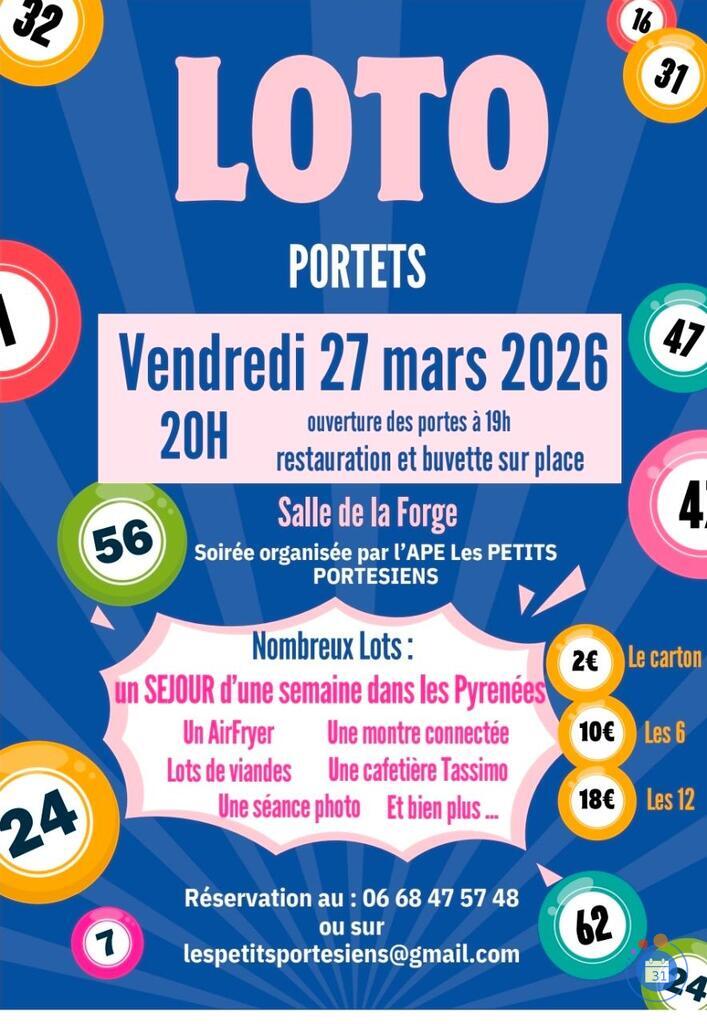 Image Loto de l’APE Des Petits Portésiens (photo 1)