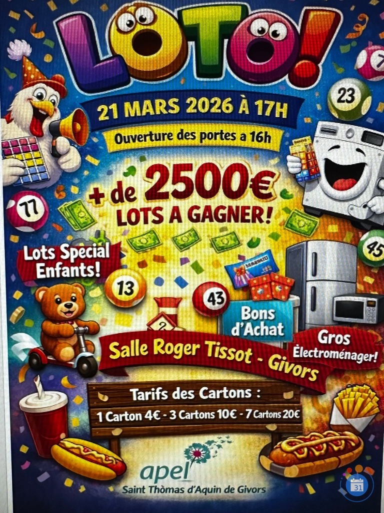 Image Loto Apel saint Thomas d’aquin (photo 1)