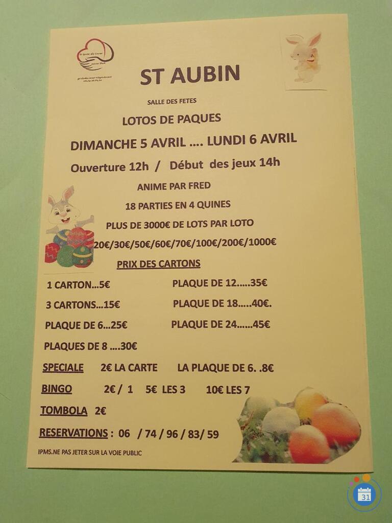 Image Loto de paques geste du coeur (photo 1)