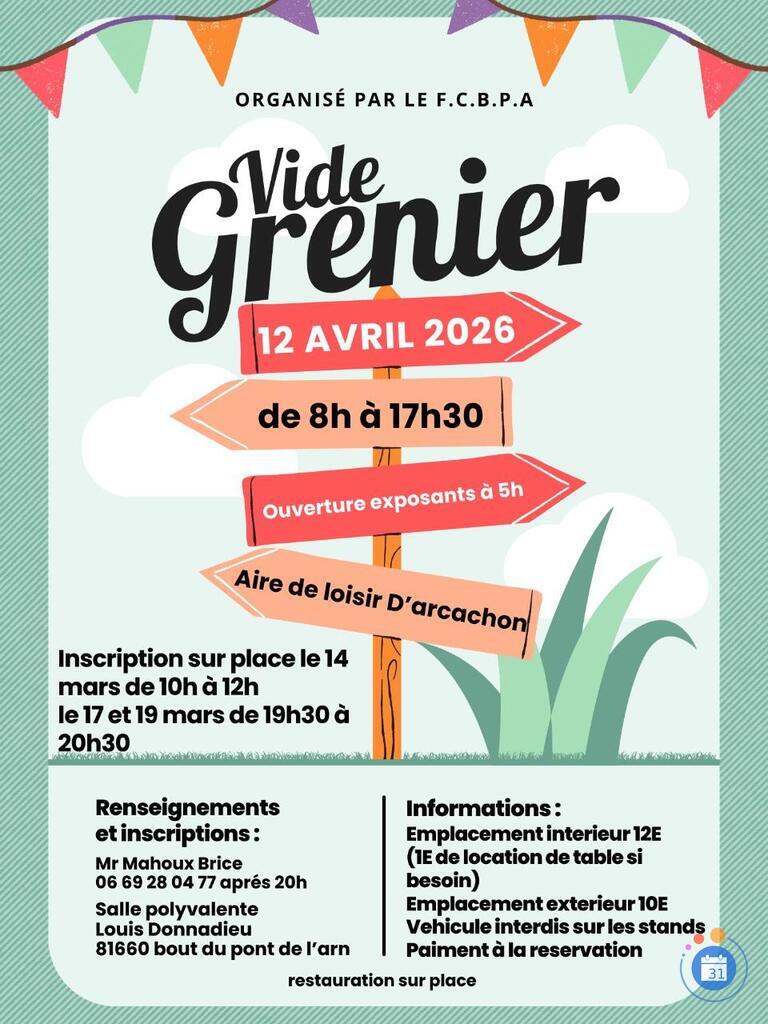 Image Vide grenier du FCBPA (photo 1)