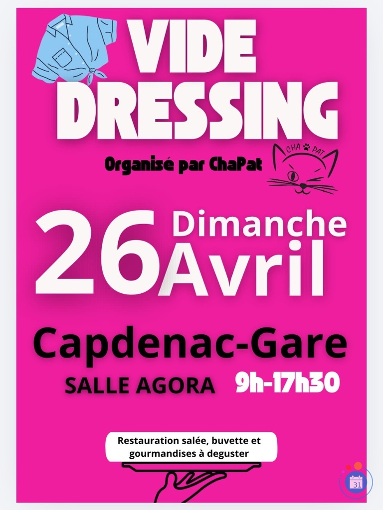 Image Vide dressing organisé par Chatpat (photo 1)