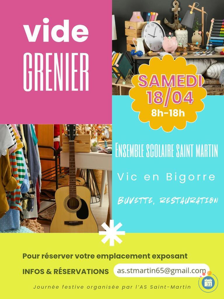 Image Vide grenier de l'AS Saint-Martin (photo 1)