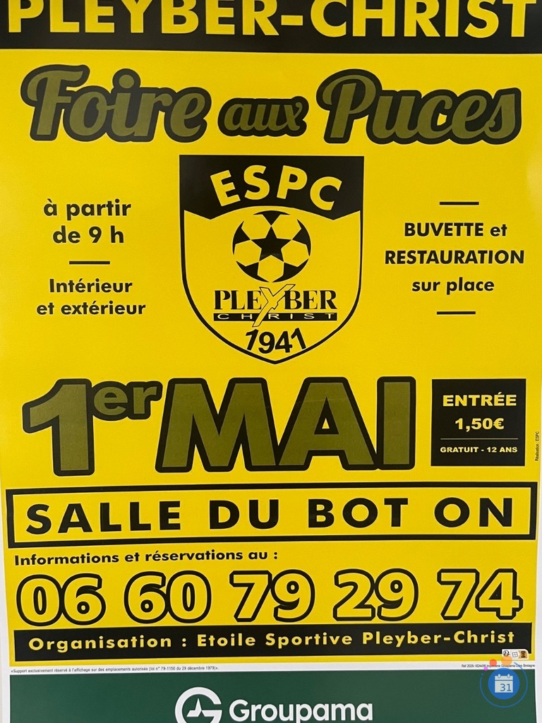 Image Foires aux puces de L’ES Pleyber-Christ (photo 1)