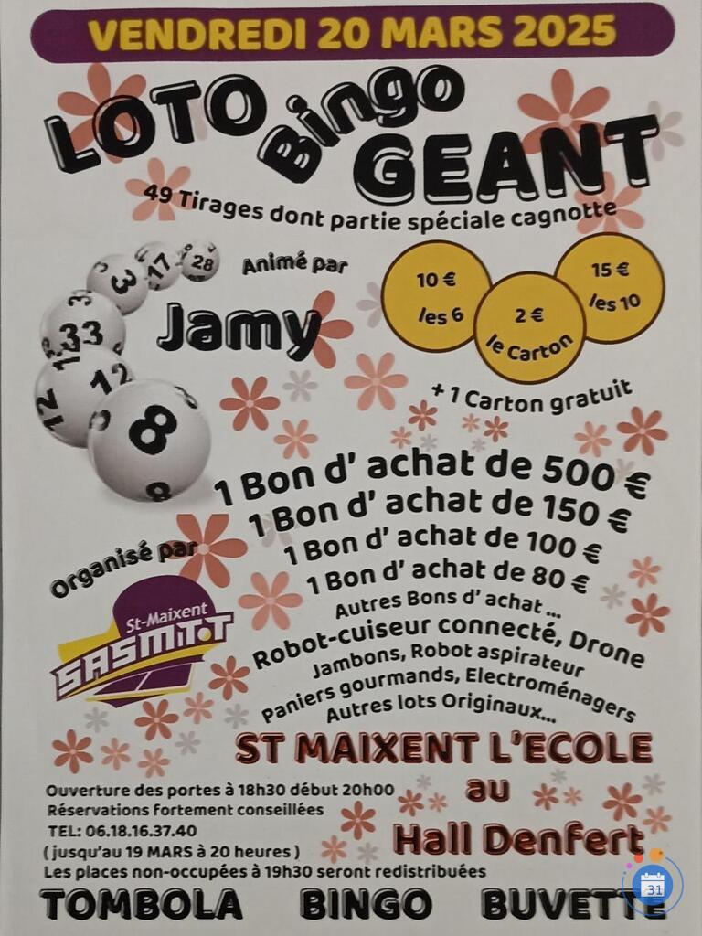 Image Loto Bingo Geant (photo 1)