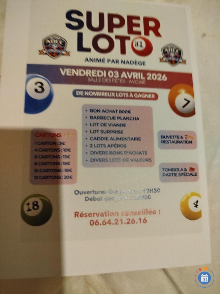 Image Super loto animé par nadege (photo 1)