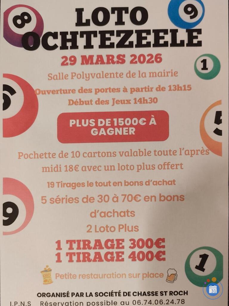 Image Super loto ochtezeele (photo 1)