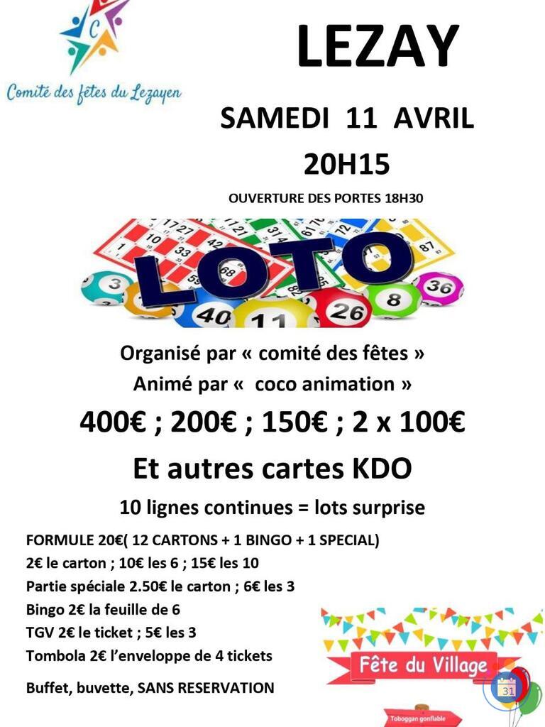Image LOTO'comité des fetes animé par COCO animation' (photo 1)