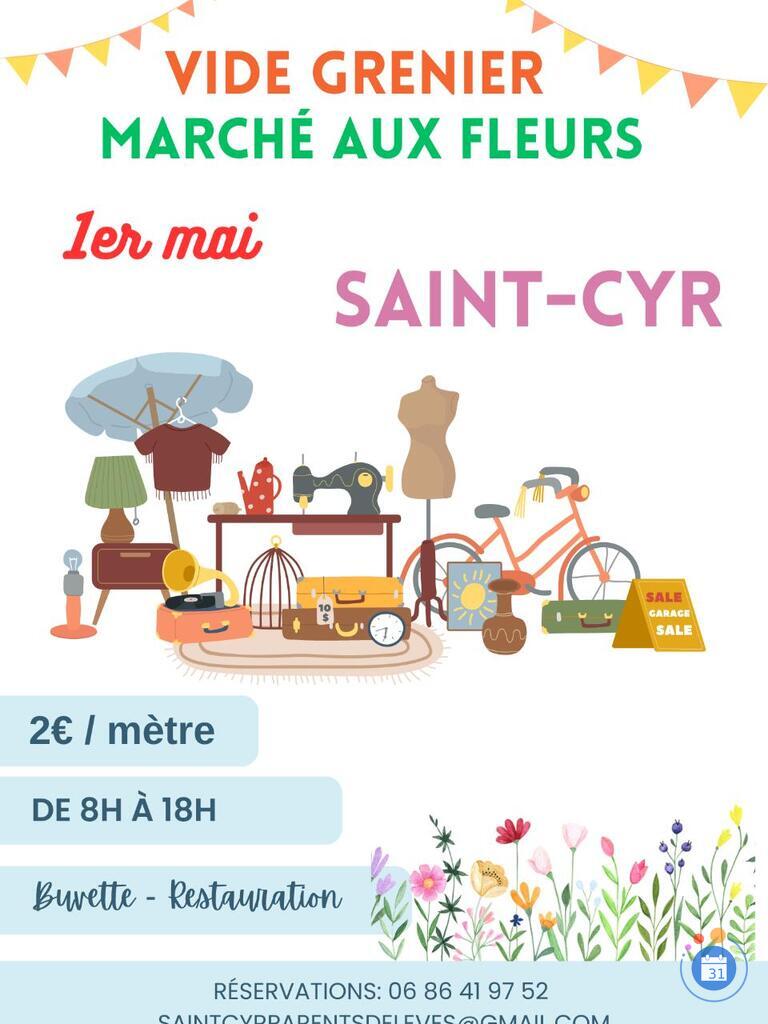 Image Vide grenier et marché aux fleurs (photo 1)