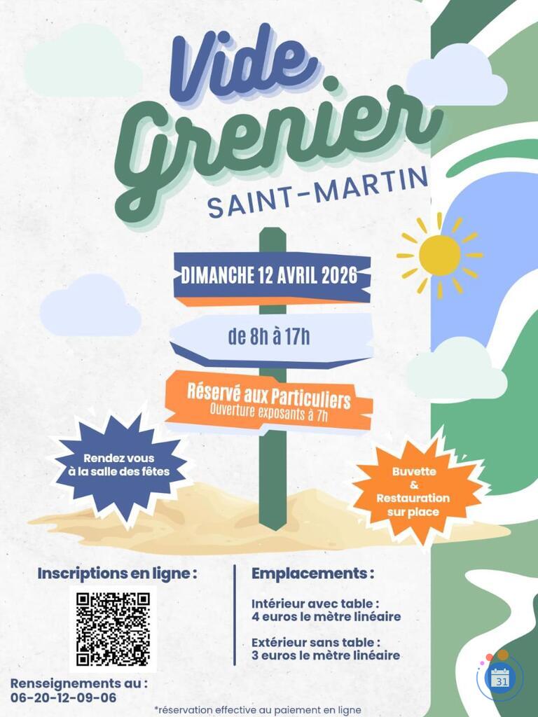 Image Vide Grenier SAINT MARTIN (photo 1)