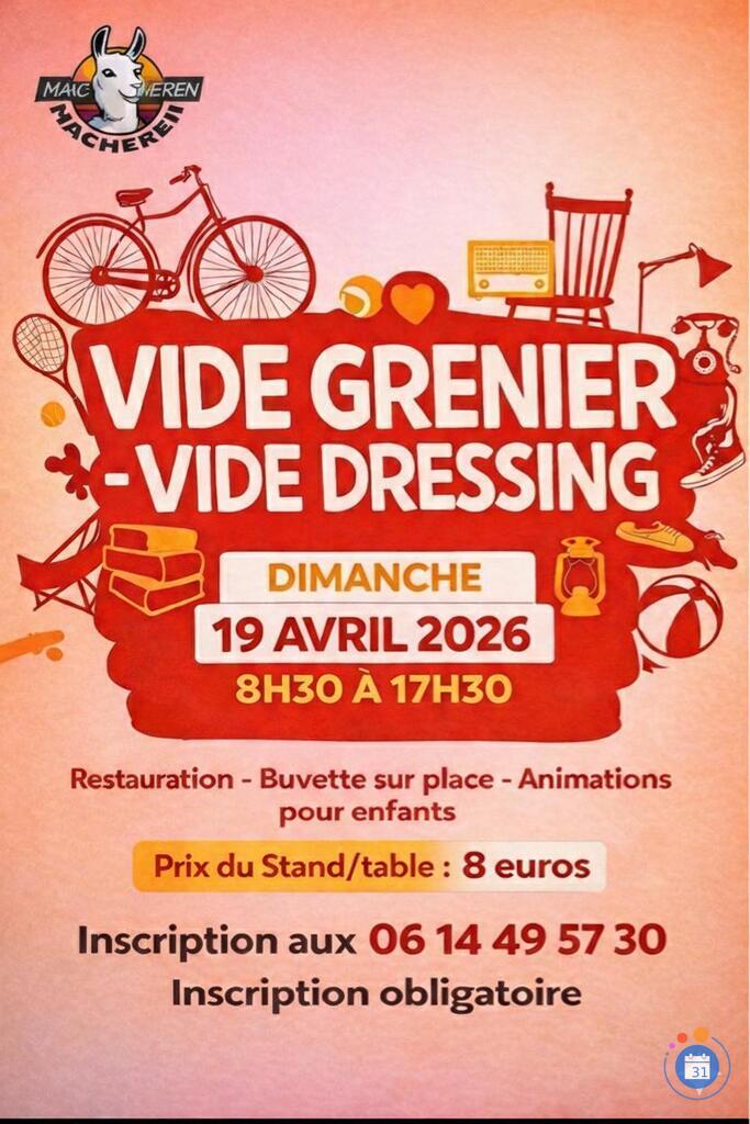 Image Vide Grenier-Vide Dressing 2026 (photo 1)