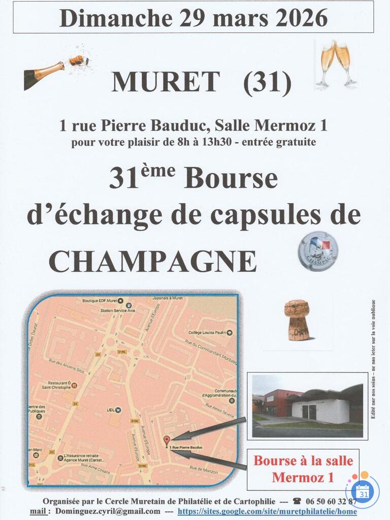 Image 31 ème bourse d'échange de capsules de champagne (photo 1)