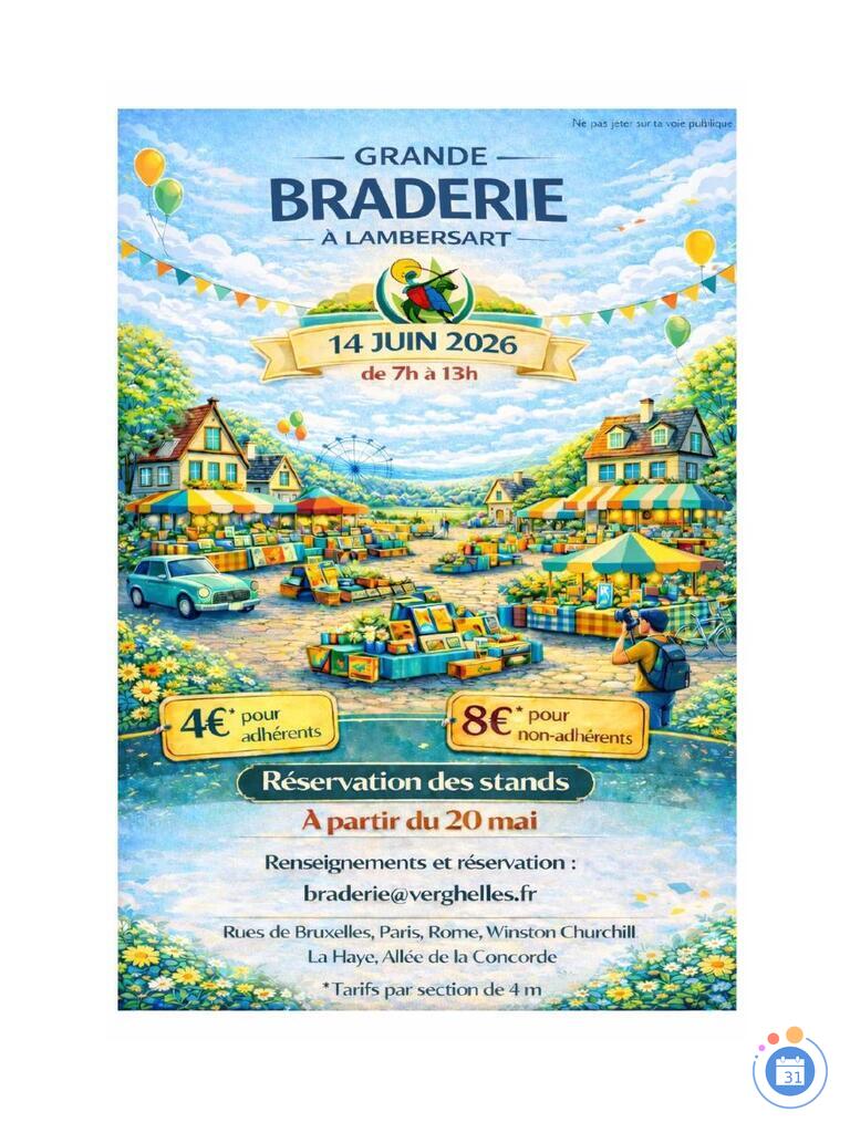 Image Braderie Quartier Verghelles (photo 1)