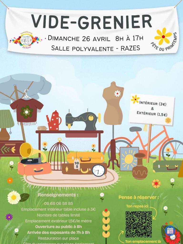 Image Vide Grenier de printemps de l'APE Razès (photo 1)