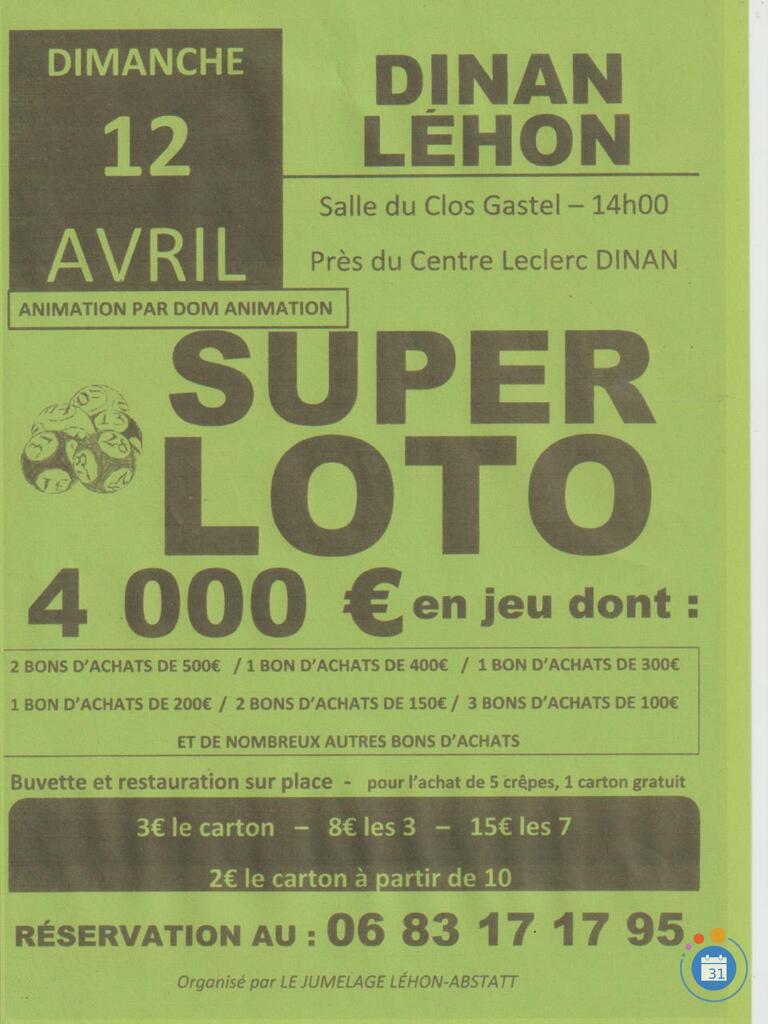 Image super loto Jumelage Léhon-Abstatt (photo 1)