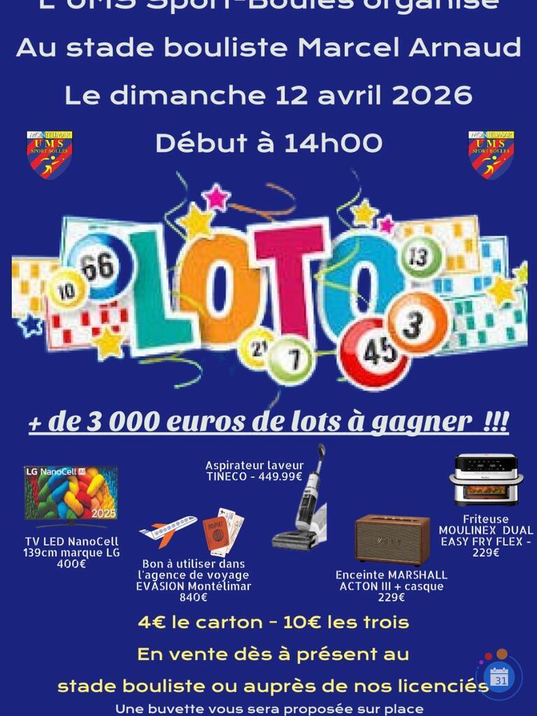 Image Loto UMS Sport-Boules (photo 1)