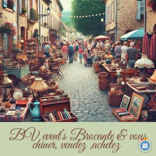 Image Vide grenier rue de vouille- place charles VALLIN (photo 1)