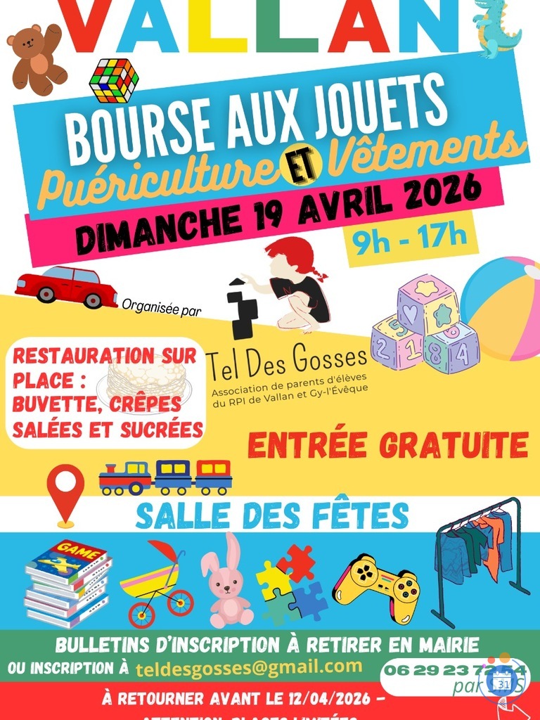 Image Bourse aux jouets, puériculture et vêtements (photo 1)