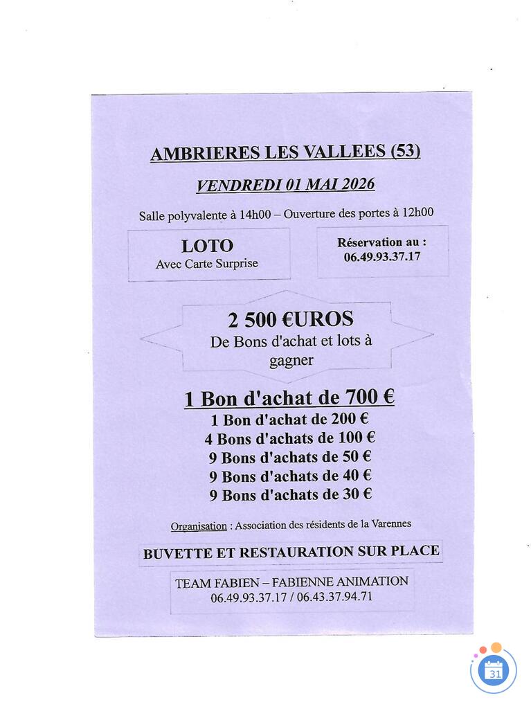 Image LOTO avec loto perso (photo 1)