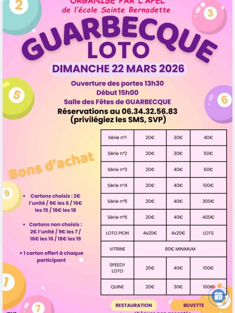 Image Loto Guarbecque (photo 1)