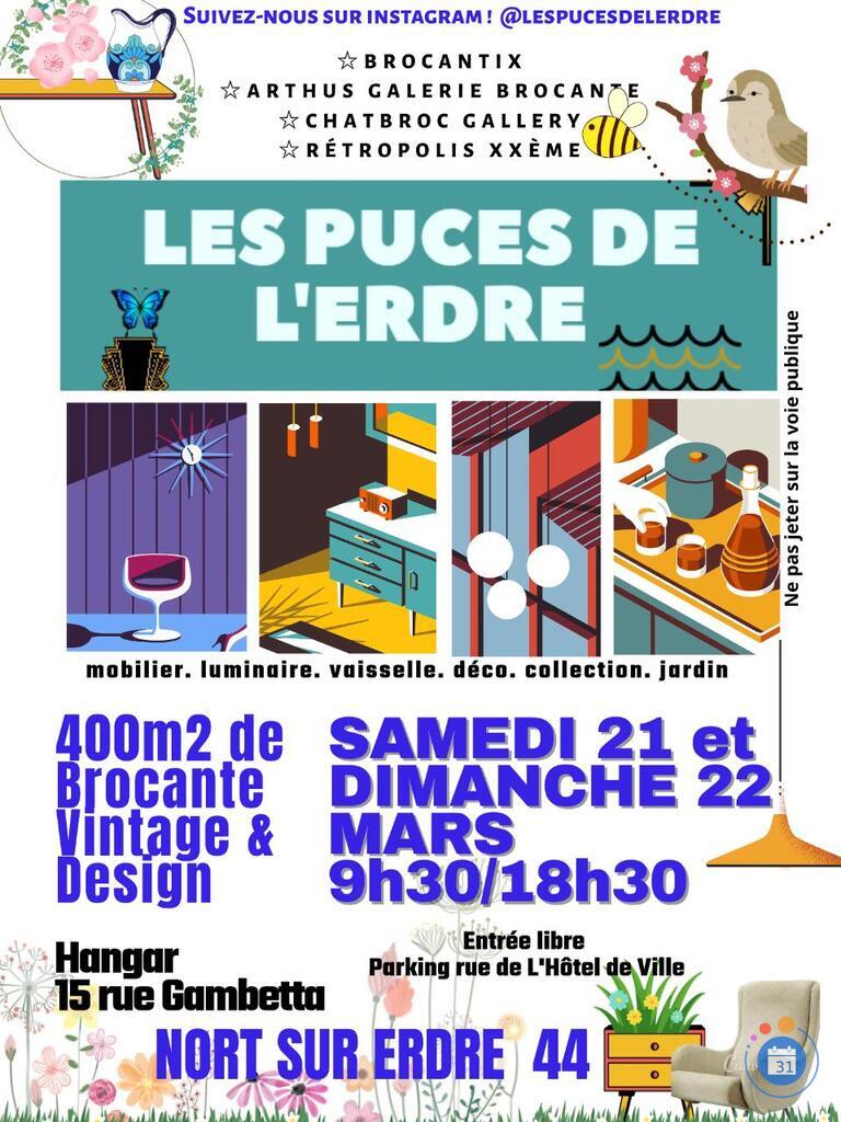 Image Brocante professionnelle des Puces de l'Erdre 25ème édition (photo 1)