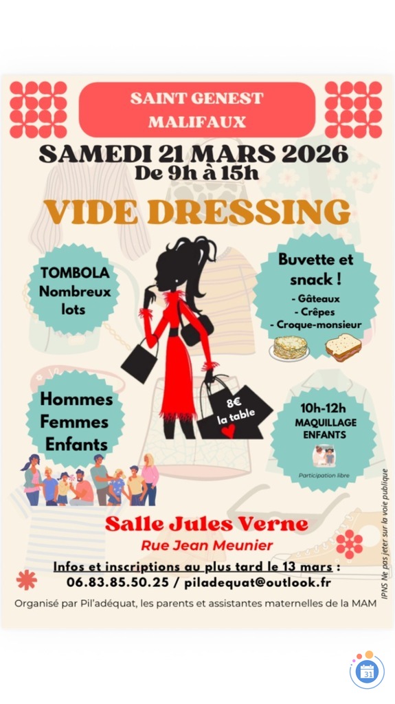 Image Vide dressing ,hommes ,femmes , enfants (photo 1)
