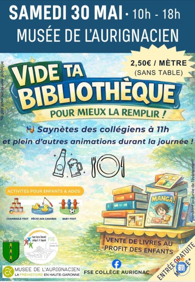Image Vide ta bibliothèque...pour mieux la remplir. (photo 1)