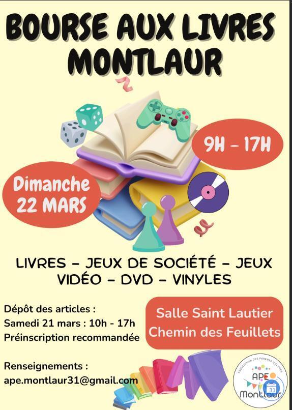 Image Bourse aux Livres, Jeux de Sociétés ,Jeux vidéo,Vinyles, DVD (photo 1)