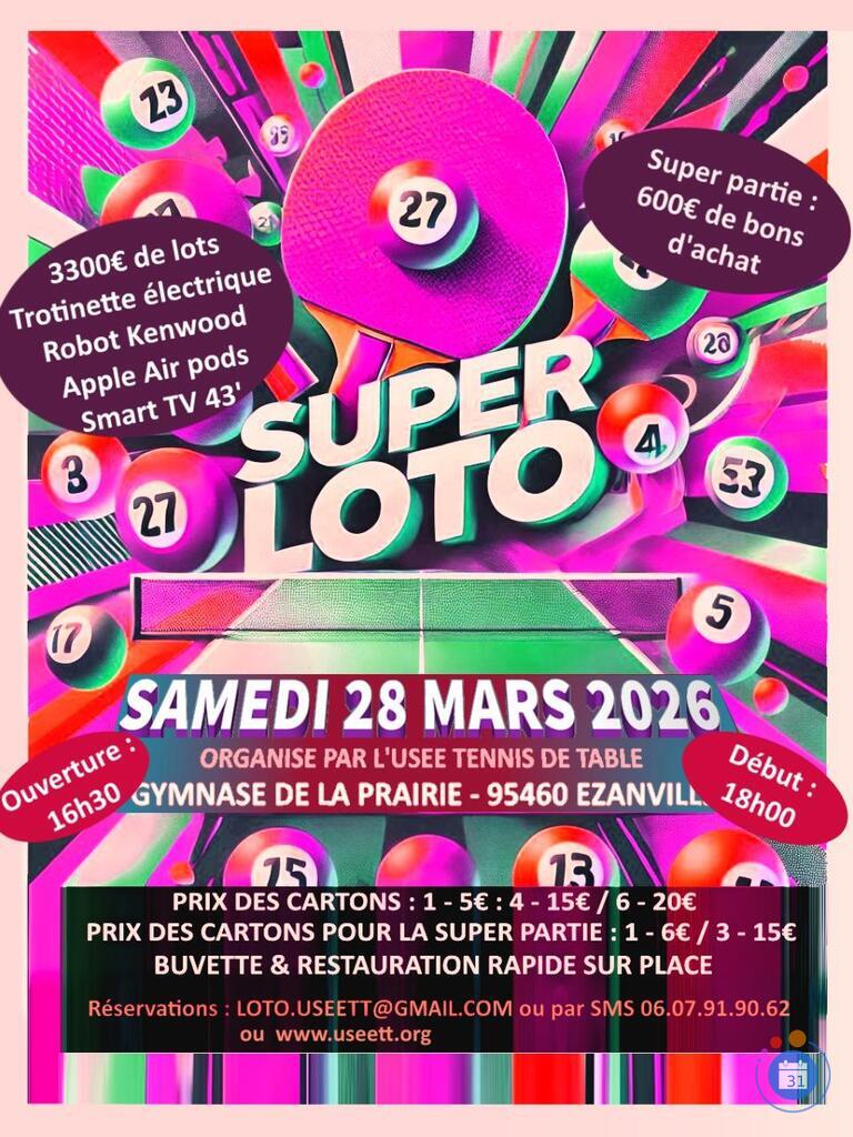 Image Super Loto Ezanville - 28 Mars (photo 1)