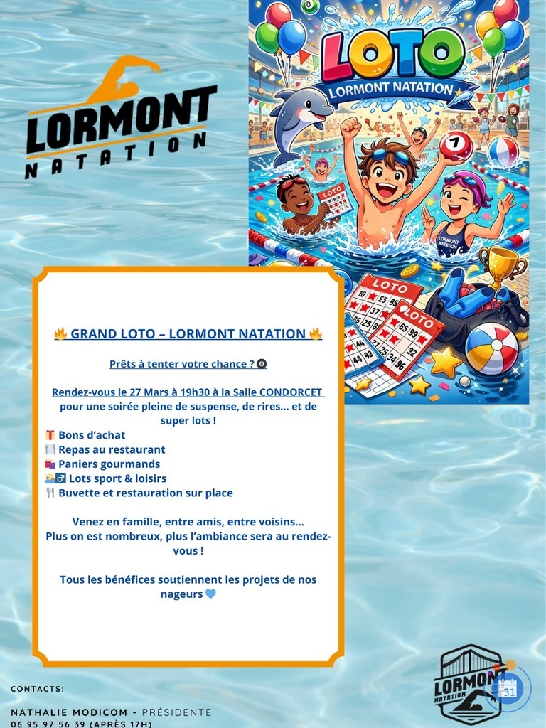Image Loto lormont natation (photo 1)