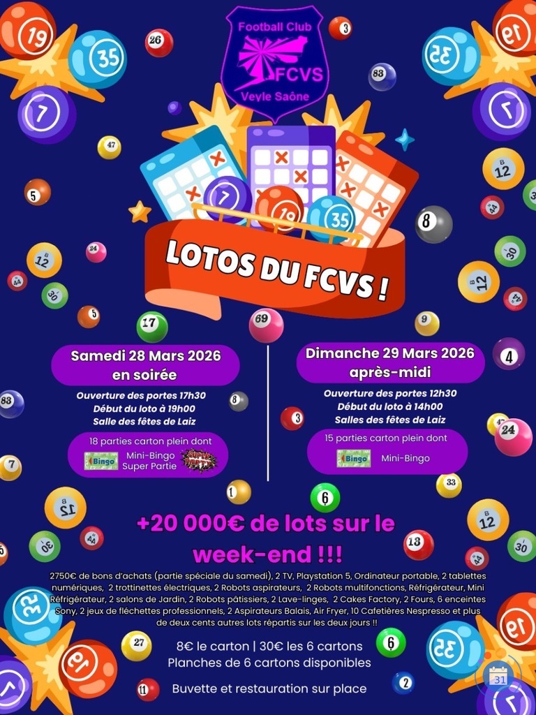 Image LOTO du Foot du FCVS (photo 1)