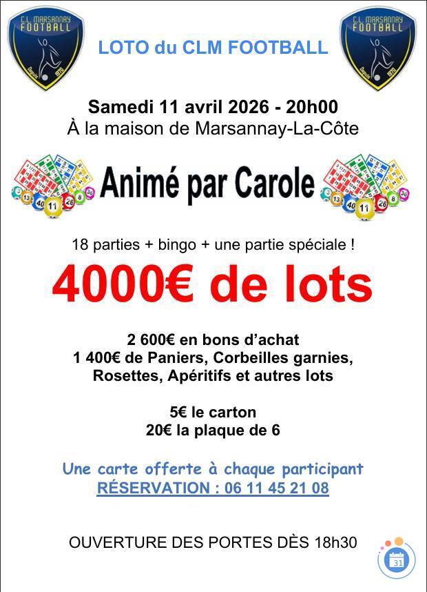 Image Loto clm football (photo 1)