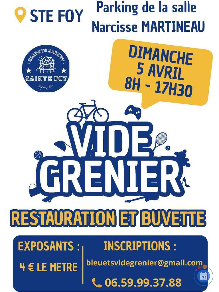 Image Vide grenier bleuets basket (photo 1)