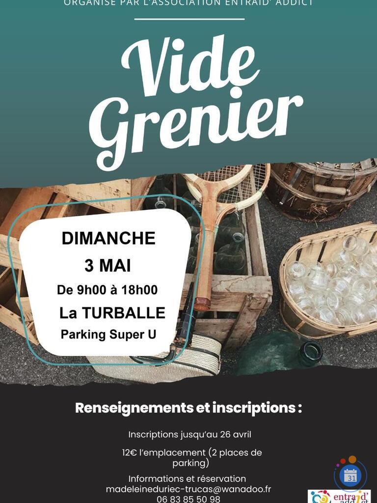 Image Vide grenier parking super u la turballe (photo 1)