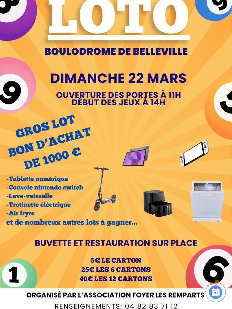 Image Loto de l'association Foyer les Remparts (photo 1)