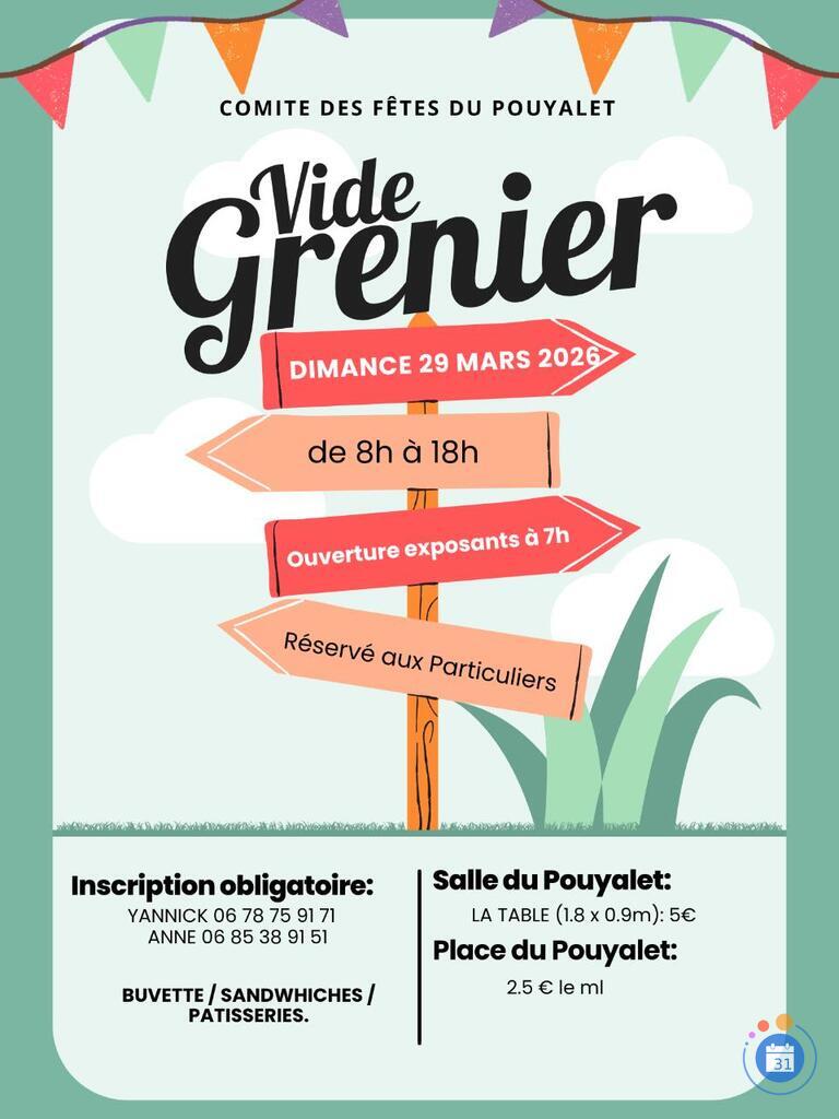 Image Vide grenier du pouyalet (photo 1)