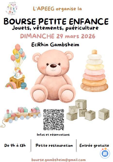 Image Bourse aux vêtements, matériel de puériculture et jouets (photo 1)