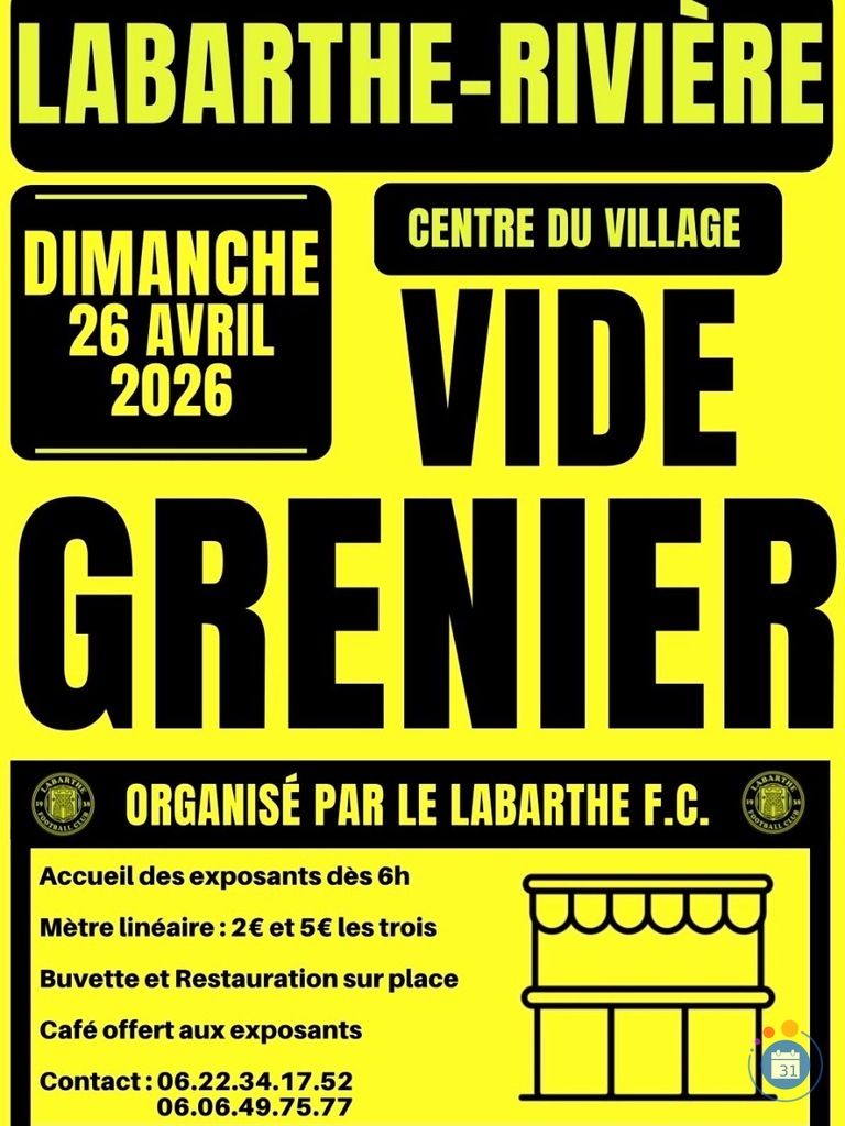 Image Vide-Grenier du Labarthe Football Club (photo 1)